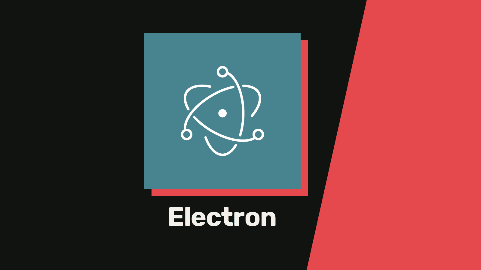 Electron logo