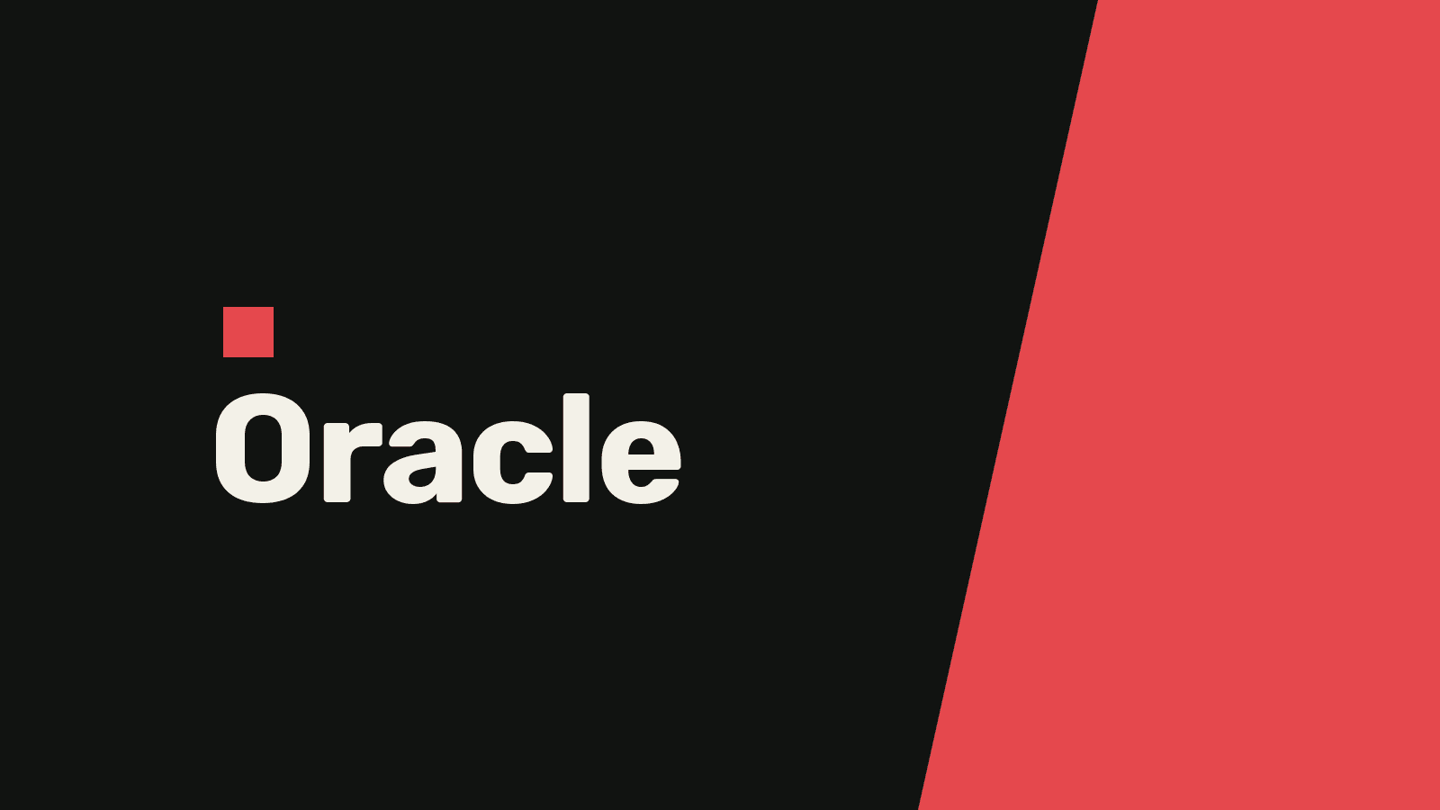 Oracle